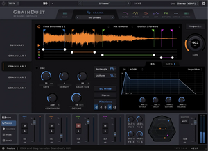 Sound Particles GrainDust