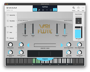 Audio Modeling SWAM VariFlute