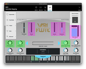 Audio Modeling SWAM VariFlute