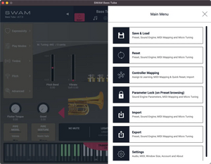 Audio Modeling SWAM Solo Horns and Tubas