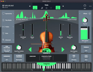 Audio Modeling SWAM Viola