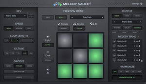 Evabeat Melody Sauce 2 Upgrade from Version 1