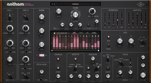 Universal Audio Anthem Analog Synthesizer