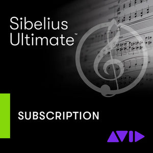 Avid Sibelius Ultimate 1-Year Subscription