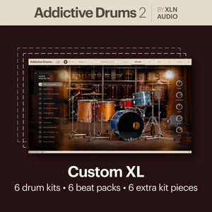 XLN Audio Addictive Drums 2: Custom XL