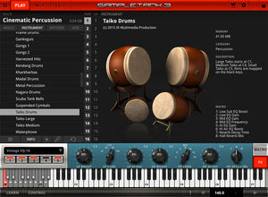 IK Multimedia Cinematic Percussion