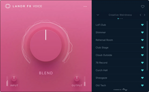 LANDR FX Voice