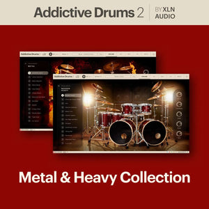 XLN Audio Addictive Drums 2: Metal & Heavy Collection