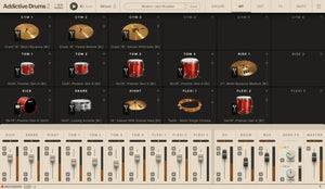 XLN Audio Modern Jazz Brushes ADpak