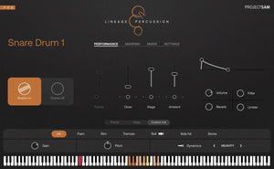 ProjectSam Lineage Percussion Core