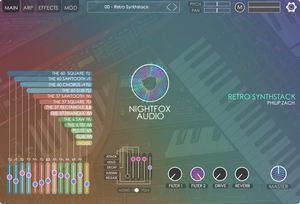 Nightfox Audio Retro Synthstack