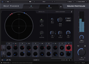Sound Particles Beat Panner