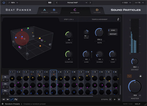 Sound Particles Beat Panner