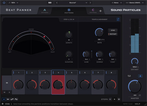 Sound Particles Beat Panner