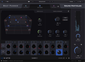 Sound Particles Beat Panner