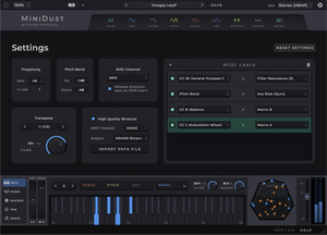 Sound Particles MiniDust