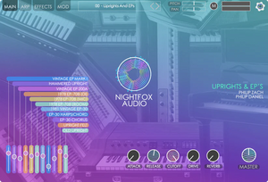 Nightfox Audio Uprights and EPs