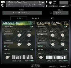 Sonuscore Origins Vol. 2: Music Box & Plucked Piano