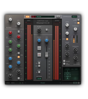 SSL Channel Strip 2 and Harrison 32Classic Channel