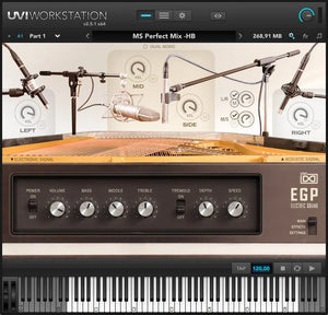 UVI EGP Hybrid Electric Grand Piano