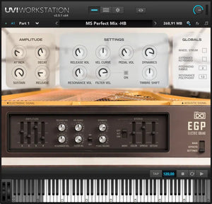 UVI EGP Hybrid Electric Grand Piano