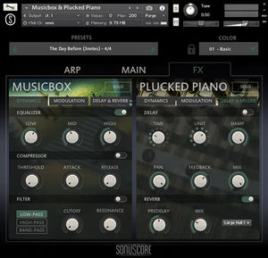 Sonuscore Origins Vol. 2: Music Box & Plucked Piano