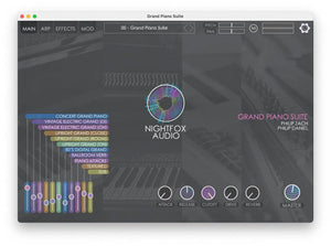 Nightfox Audio Grand Piano Suite