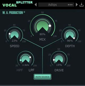 W. A. Production Vocal Splitter