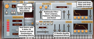 Cherry Audio Harmonia Synthesizer