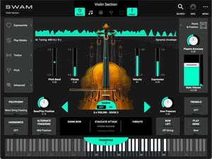 Audio Modeling SWAM String Sections