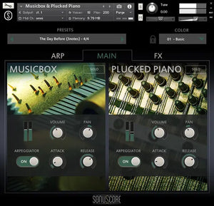 Sonuscore Origins Vol. 2: Music Box & Plucked Piano