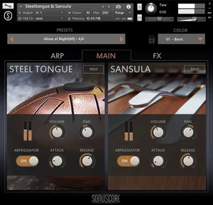 Sonuscore Origins Vol. 1: Steel Tongue & Sansula