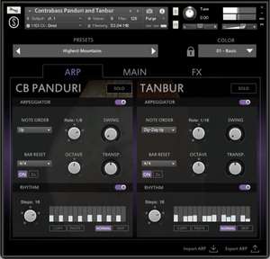 Sonuscore Origins Vol. 10: Contrabass Panduri & Tanbur