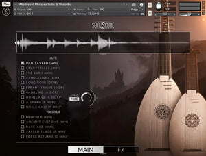 Sonuscore Medieval Phrases Lute & Theorbo