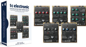TC Electronic Vintage Guitar Pedal Bundle Native