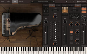 IK Multimedia Pianoverse Hamburg Grand S274