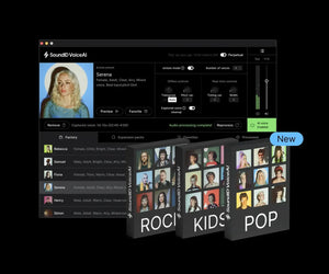 Sonarworks SoundID VoiceAI and 3 Voice Packs Bundle