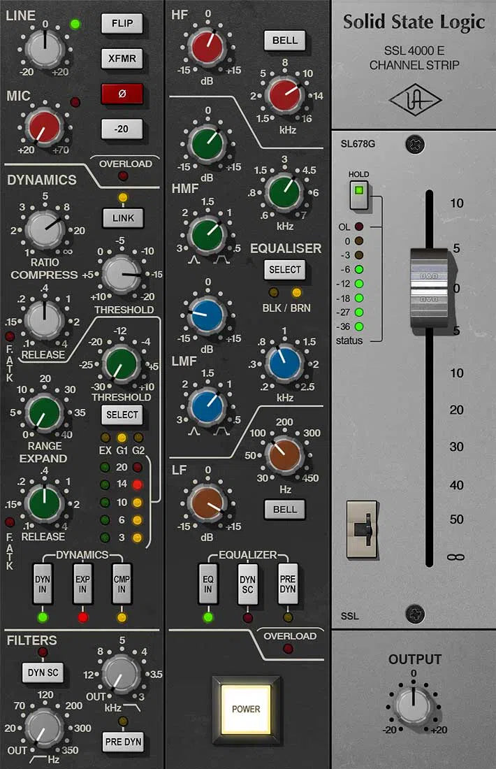 Universal Audio SSL® 4000 Series Console Bundle