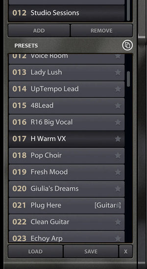 Overloud Studio Sessions I IR Library
