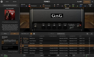 IK Multimedia Gus G. Tone Asylum Tonex Signature Collection