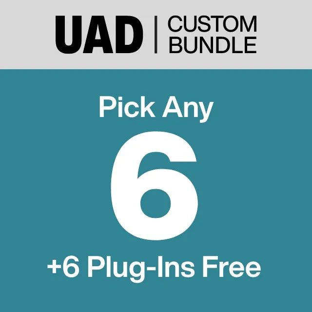 Universal Audio UAD Custom 6 Plus 6 Free