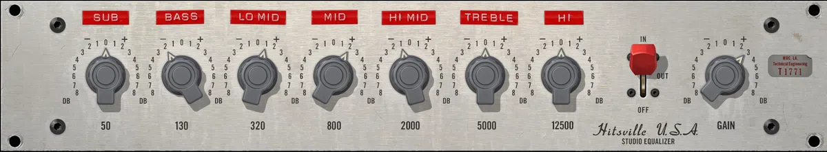 Universal Audio Hitsville EQ Collection