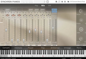 Vienna Studio Bosendorfer Upright Standard Library