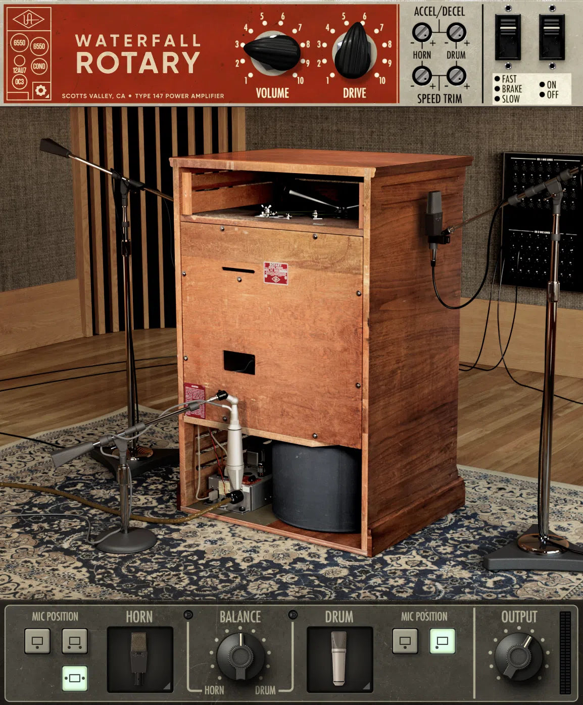 Universal Audio Waterfall Rotary Speaker