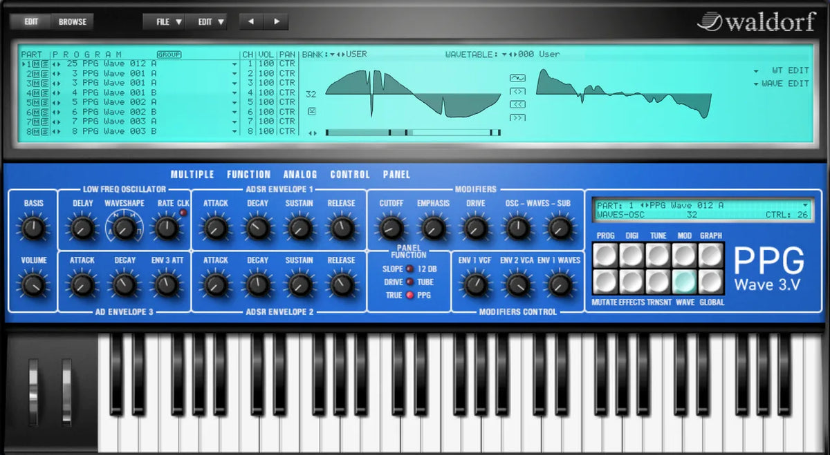 Waldorf PPG Wave 3.V 2.0 Update
