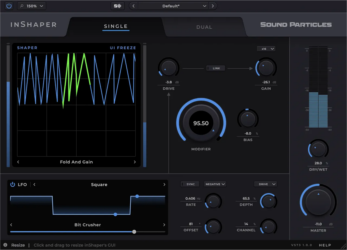 Sound Particles inShaper