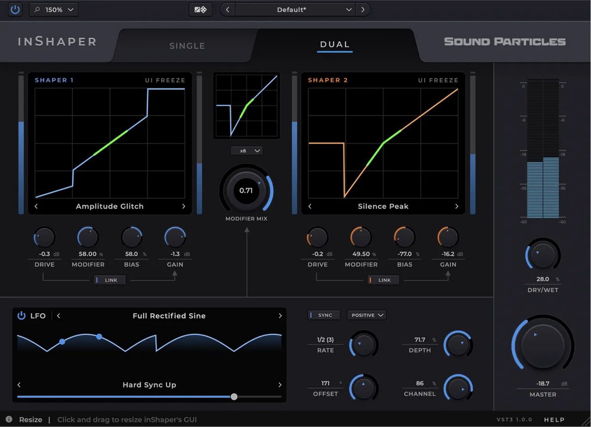 Sound Particles inShaper