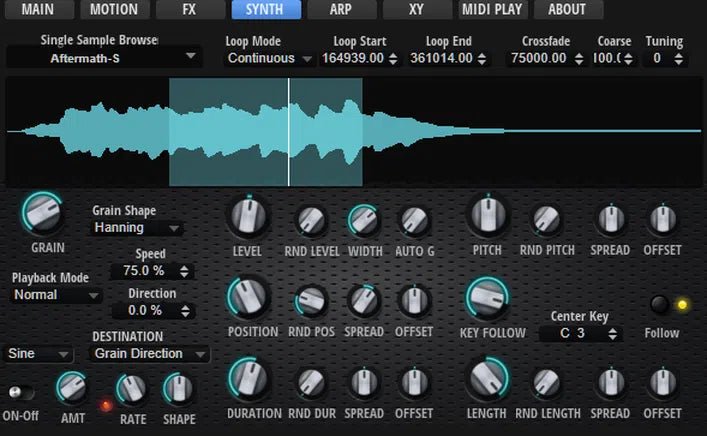 Sample Fuel PAD MOTION