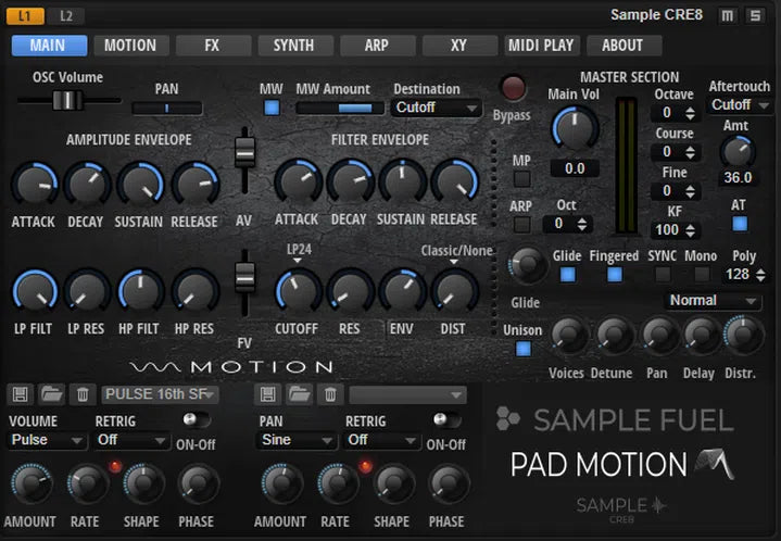 Sample Fuel PAD MOTION