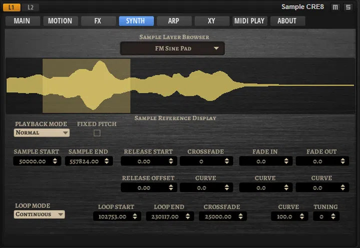 Sample Fuel PAD MOTION